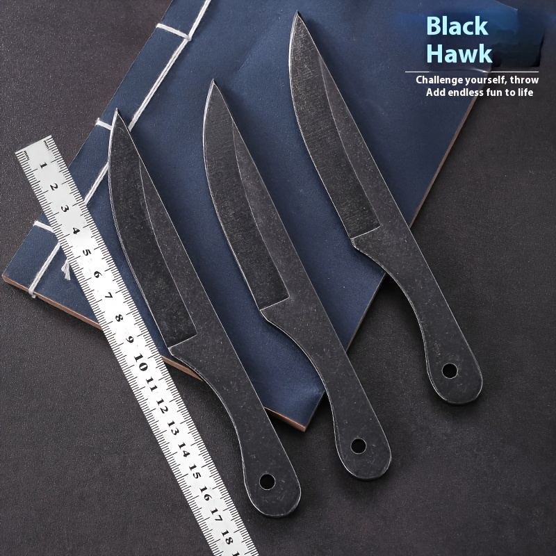 1pc/3pcs Outdoor Small Straight Knife Darts Straight Flying Spinning Flying Steel Needle Throwing Martial Arts Willow Leaf Flying Needle Darts Knife Self Defense