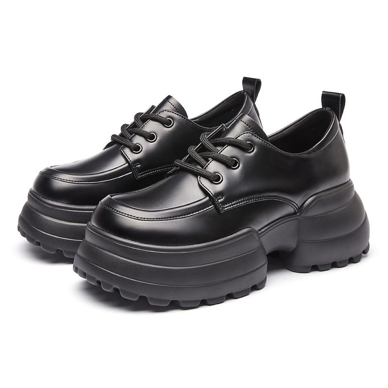 حذاء نسائي أصلي لربيع 2024 بزيادة 5 سم، كعب سponge...