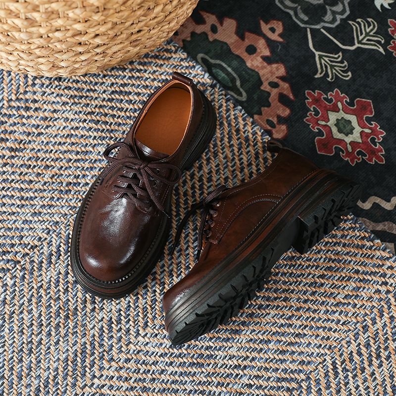 حذاء نسائي فردي لربيع وصيف 2025 حذاء جديد بنعل مرب...