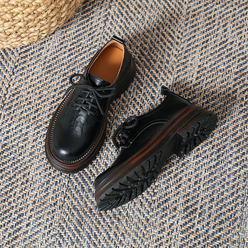 حذاء نسائي فردي لربيع وصيف 2025 حذاء جديد بنعل مرب...