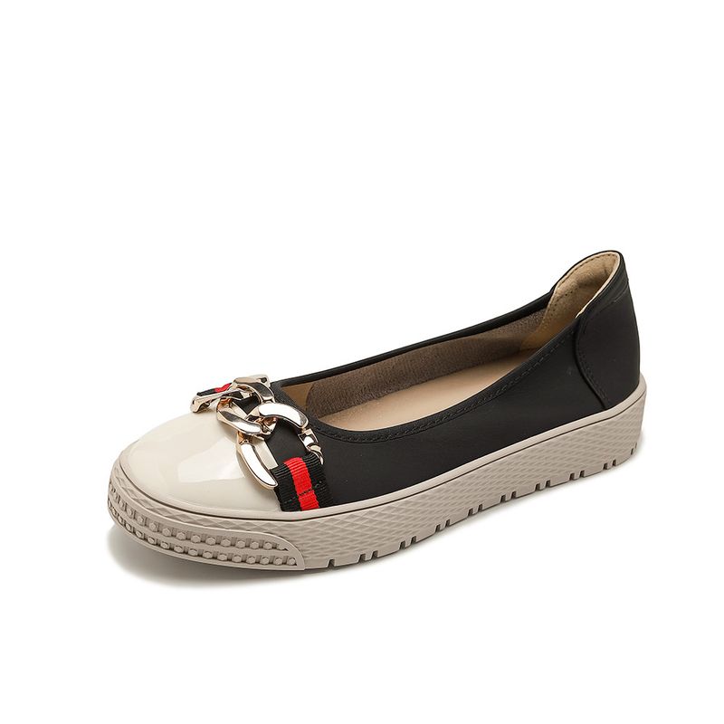 بروفانو بالأسلوب البريطاني، أطراف مستديرة، حزام مع...