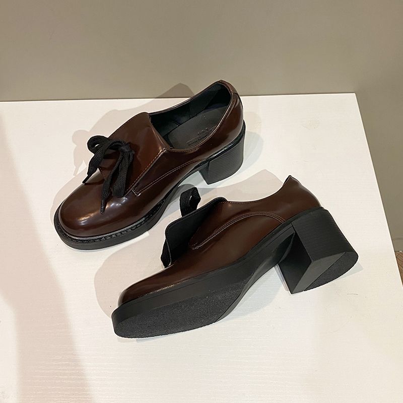 نسخة جلد البقر ~ في المخزون كعب سميك 6 سم قاع صامت...