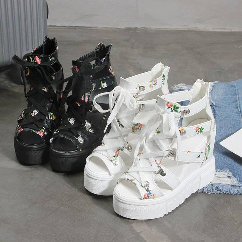 صيف جديد موضة صندل وحذاء نسائي عالي الكعب مانع للم...