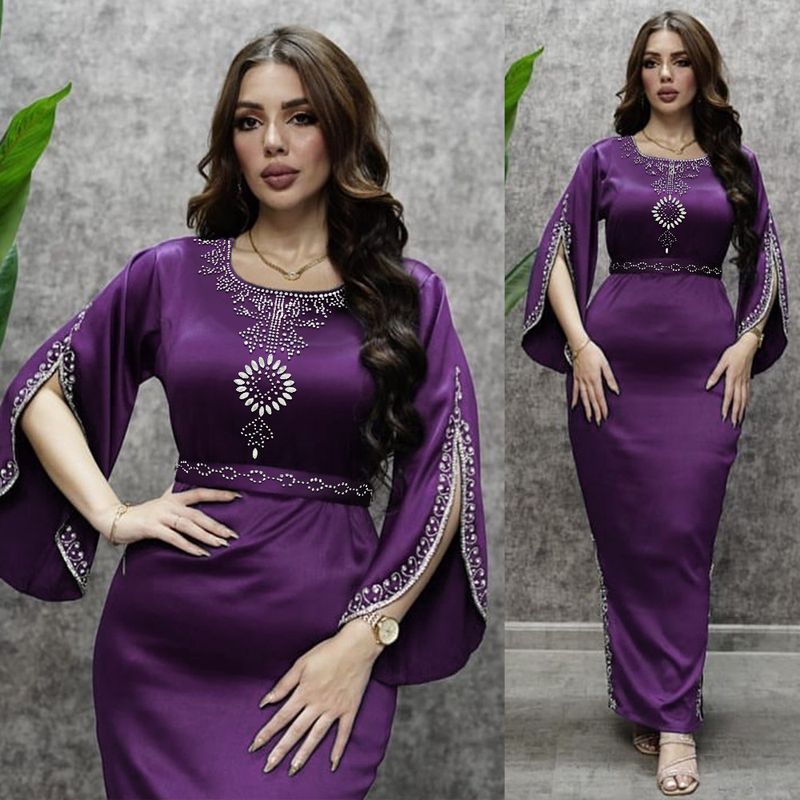 ملابس نسائية موضة الماس دبي عربية فستان مساء