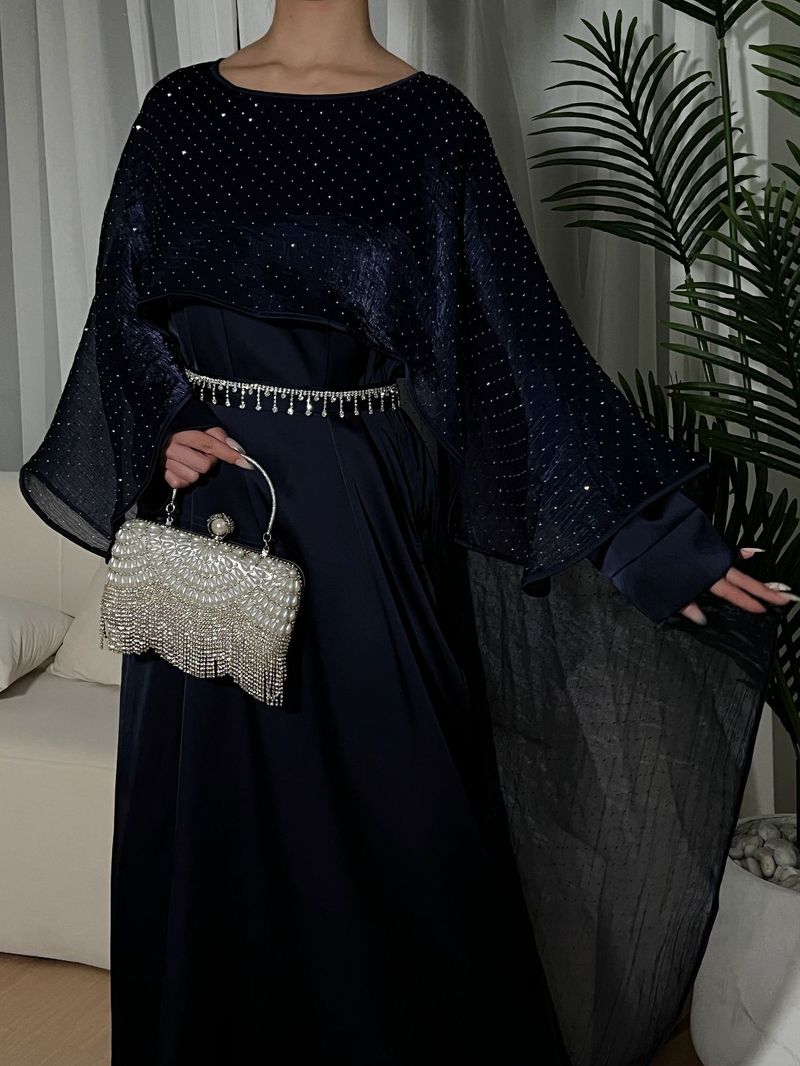 ملابس نسائية ملابس مسلمة عباءة سماء نجومية روب عبا...