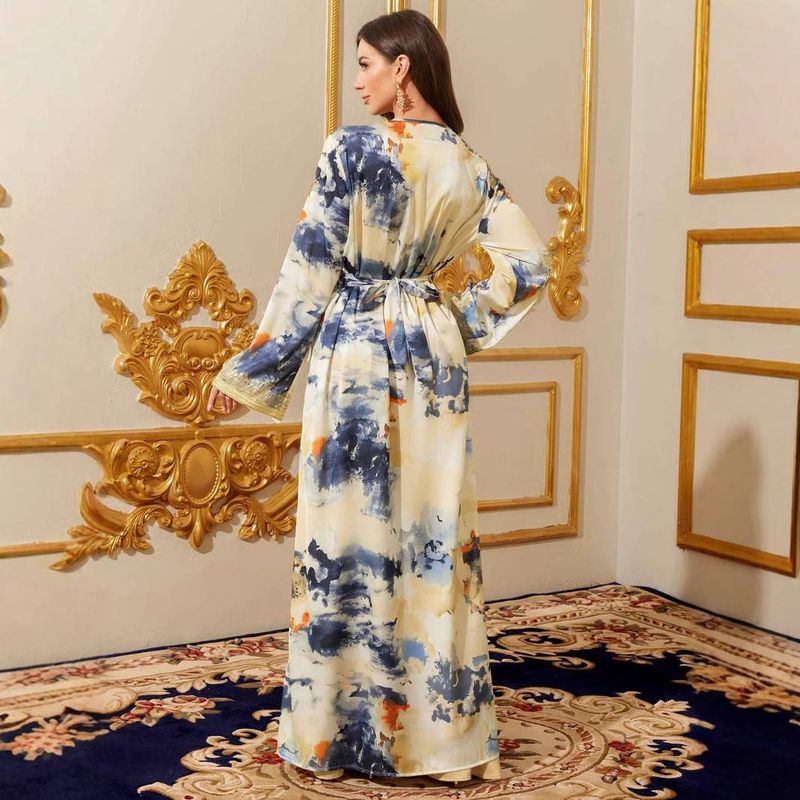 ملابس نسائية تكاملية مسلمة فستان من قطعتين ملابس م...