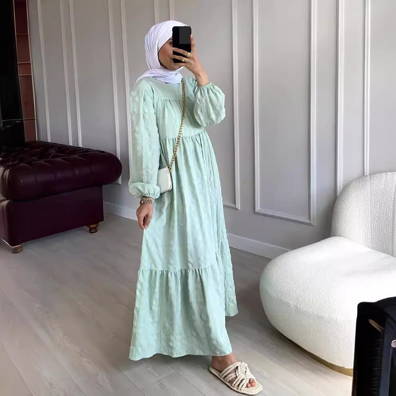 ملابس نسائية تنورة طويلة للسيدات المسلمات في جنوب...