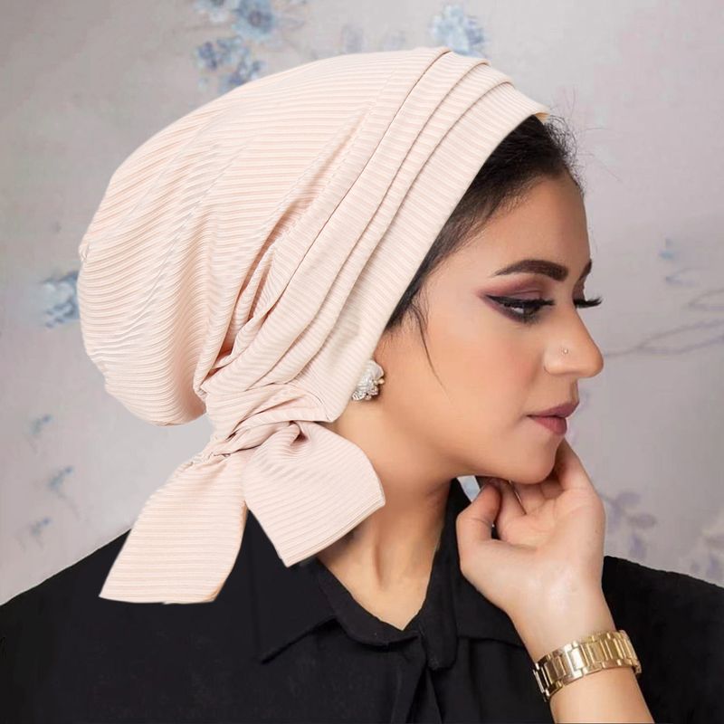 ملابس نسائية بلون صلب بخيوط أربعة شرائط طويلة الذي...