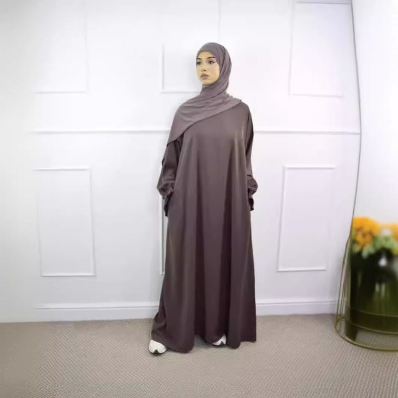 ملابس نسائية مسلمة شرق أوسطية روب نسائي عباءة فضفا...