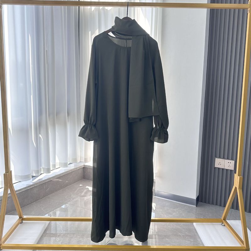 ملابس نسائية مسلمة شرق أوسطية روب نسائي عباءة فضفا...