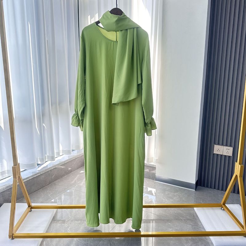 ملابس نسائية مسلمة شرق أوسطية روب نسائي عباءة فضفا...