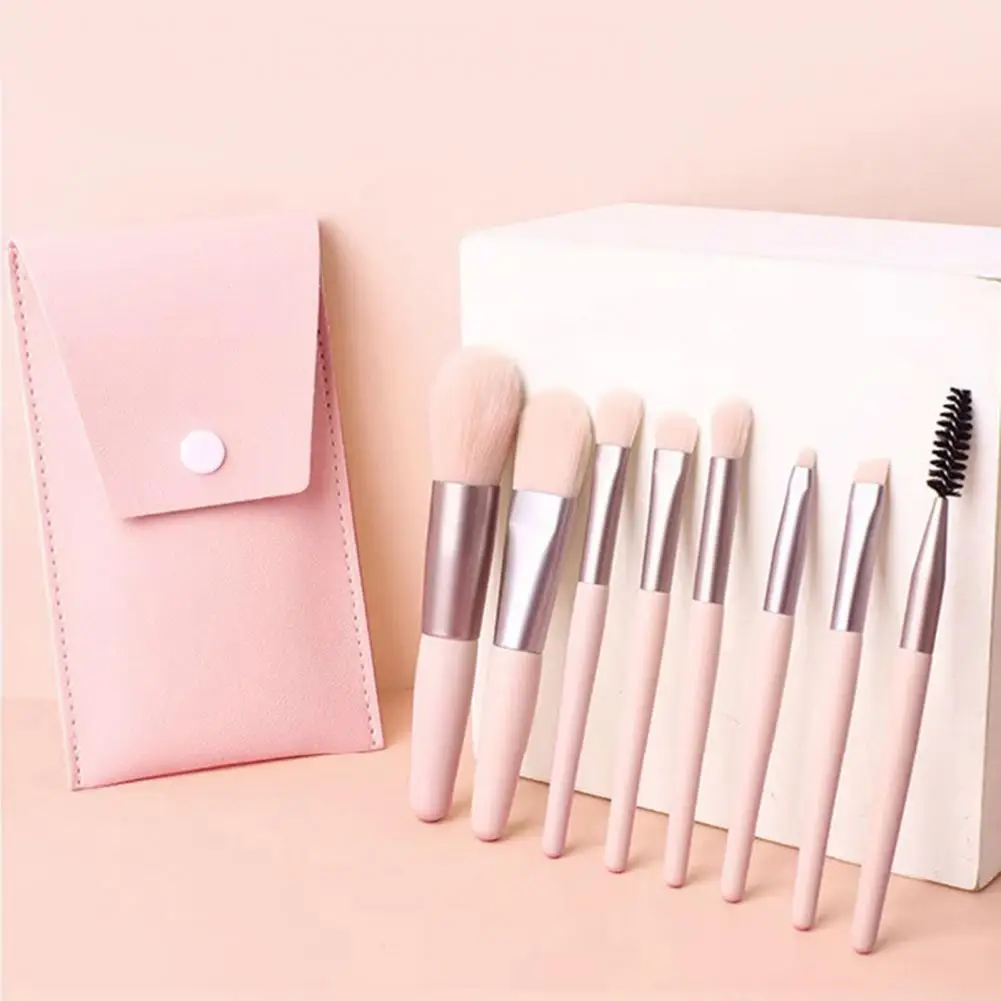 Women Makeup Brush Professional Makeup Brush Set with Portable Case for Loose Powder Blush Highlighter Eyeshadow for Application
