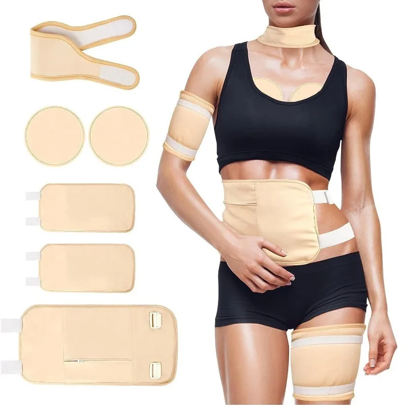 Castor Oil Pack Wrap Reusable Organic Cotton Castor Oil Pack for Shoulder Back Hand Castor Oil Wrap for Insomnia Constipation