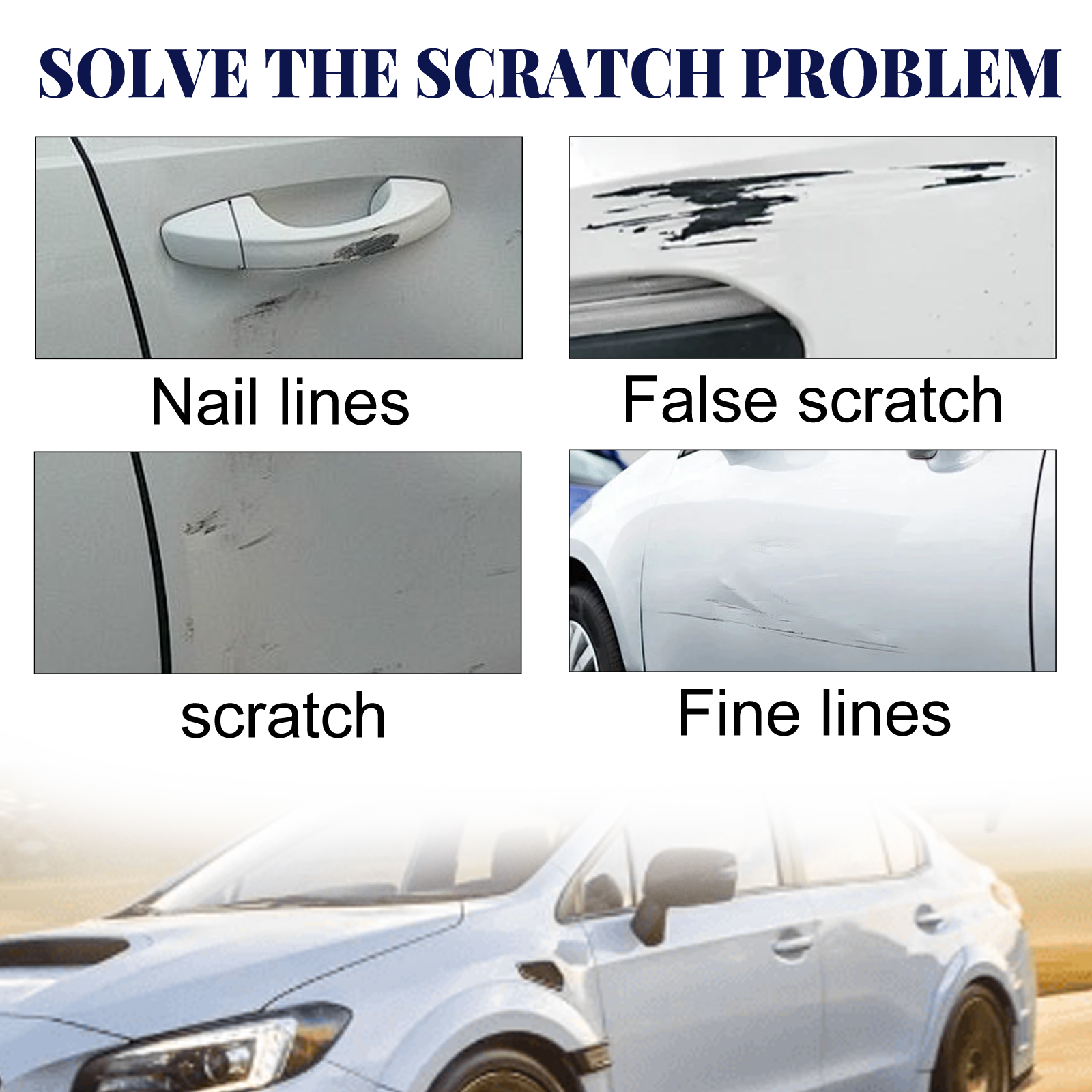 Rayhong Car Scratch Removal Spray, Body Paint Scratch Repair Care Cleaning And Polishing Spray