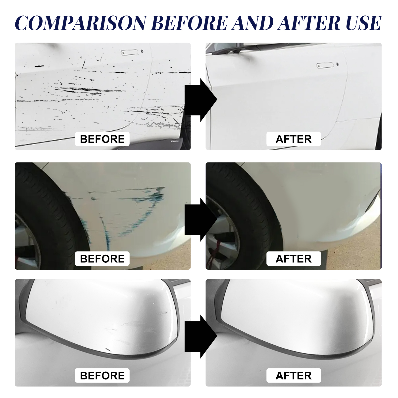 Rayhong Car Scratch Removal Spray, Body Paint Scratch Repair Care Cleaning And Polishing Spray