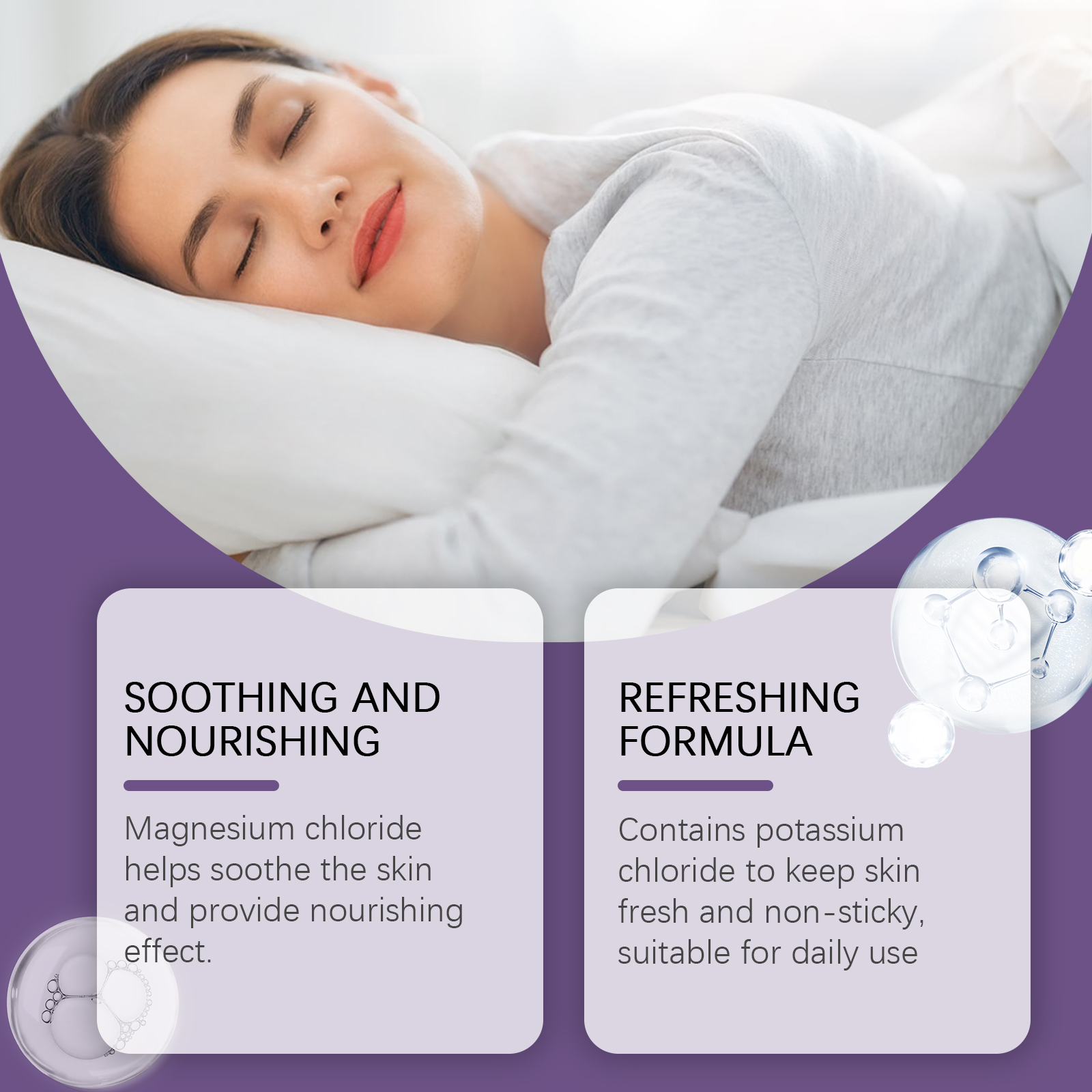 Jaysuing Body Care Oil Body Skin Moisturizing And Hydrating Nightly Pillow Sleep Spray
