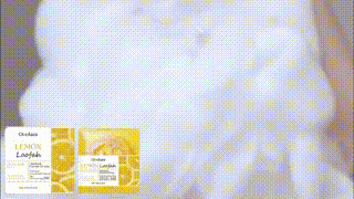 OceAura Lemon Luffa Bath Soap Lemon Soap Body Mild Cleansing Oil Control Refreshing Cleansing Bath Soap