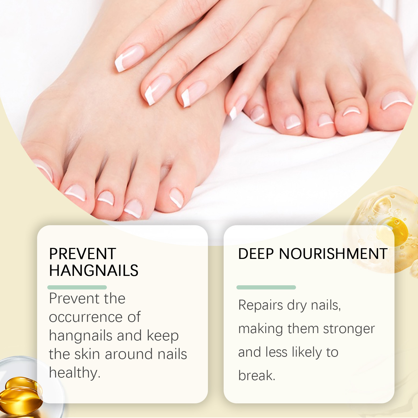 Eelhope Nail Care Solution Hand, Foot, And Nail Exfoliating Soft Nail Moisturizing