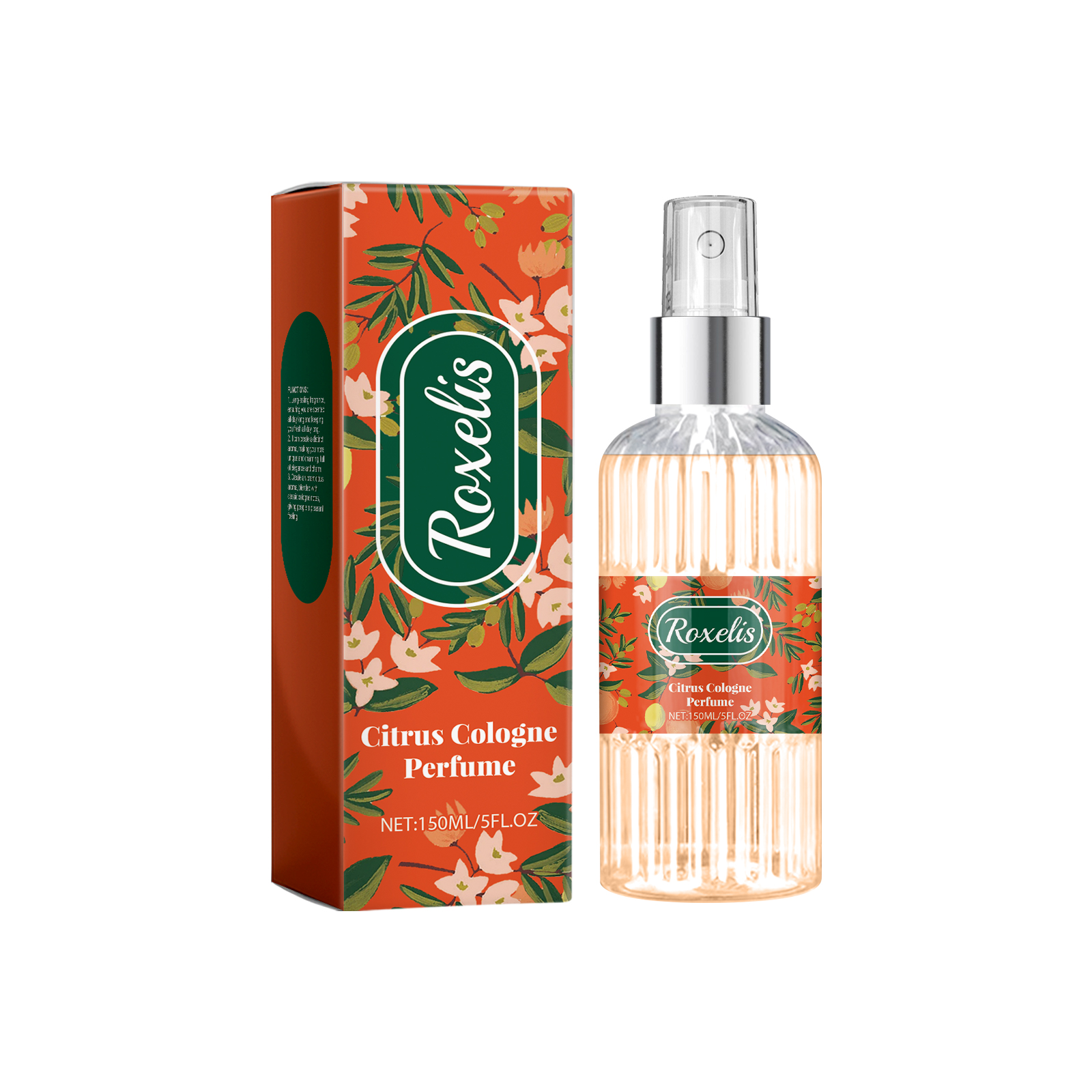Roxelis Citrus Cologne Everyday Date Natural Fresh Lasting Fragrance Light Charm Aromatic Cologne Perfume