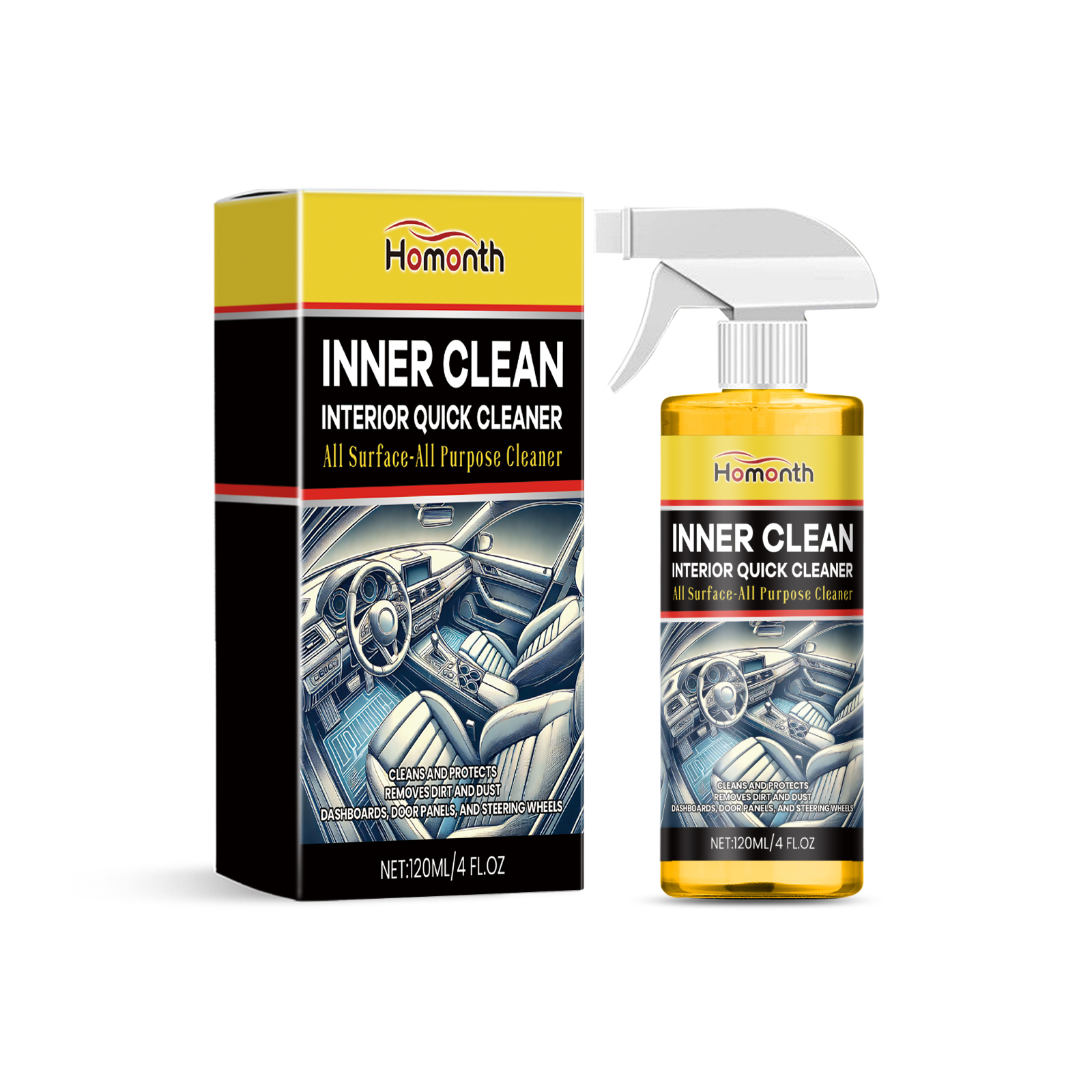 Homonth Car Interior Cleaner