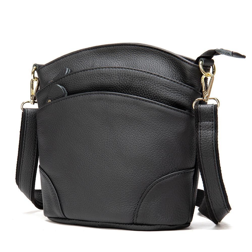 Crossbody Bags for Women, Real Leather Crossbody Handbags Purses Sling Crossover Shoulder Bag Shoulder Handbags