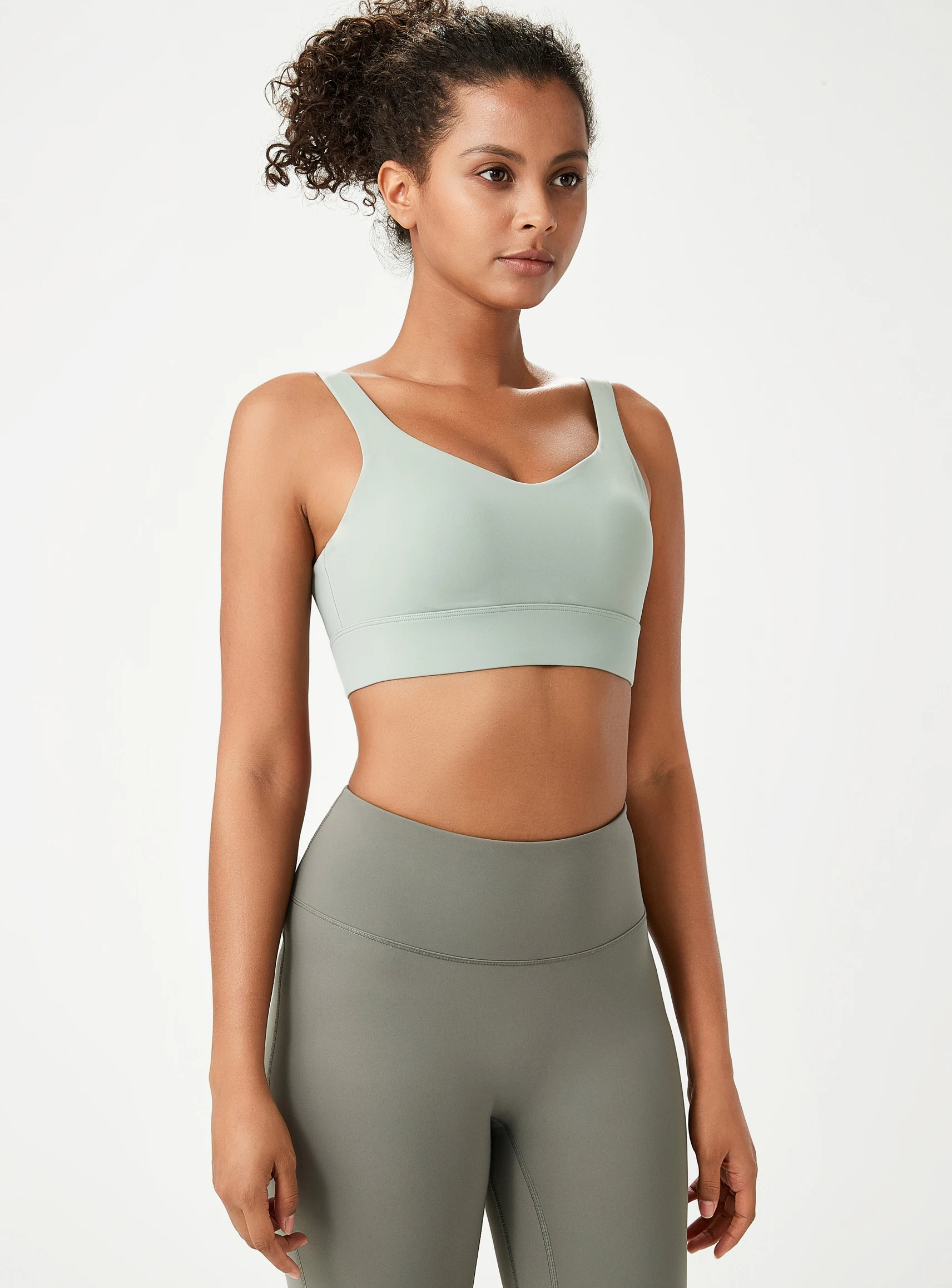 High Quality Polyester Spandex Women's Yoga Workout T-Shirt Compression Fitness Clothing Yoga workout t-shirt