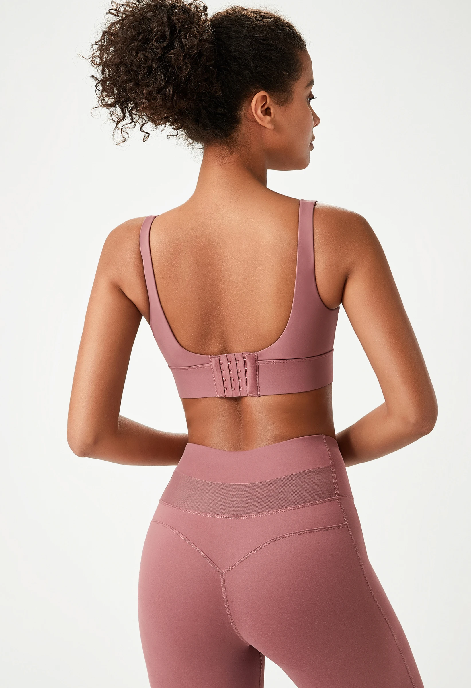 High Quality Polyester Spandex Women's Yoga Workout T-Shirt Compression Fitness Clothing Yoga workout t-shirt