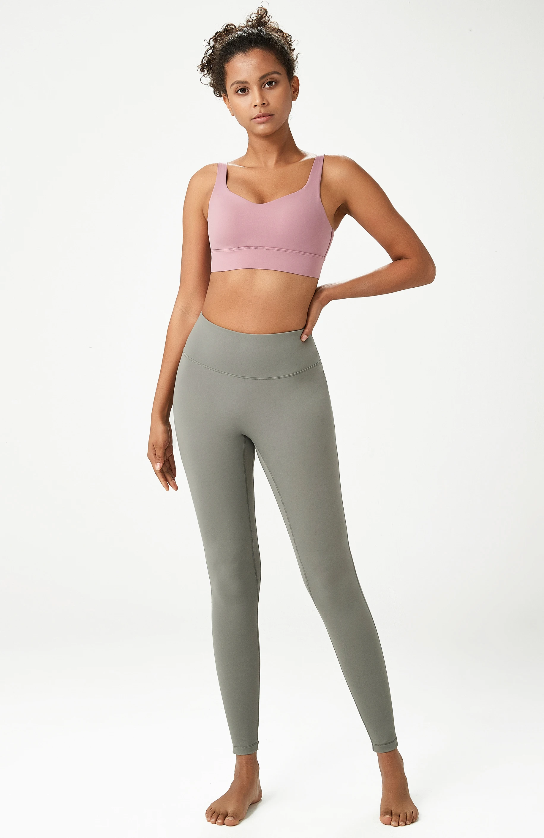 High Quality Polyester Spandex Women's Yoga Workout T-Shirt Compression Fitness Clothing Yoga workout t-shirt