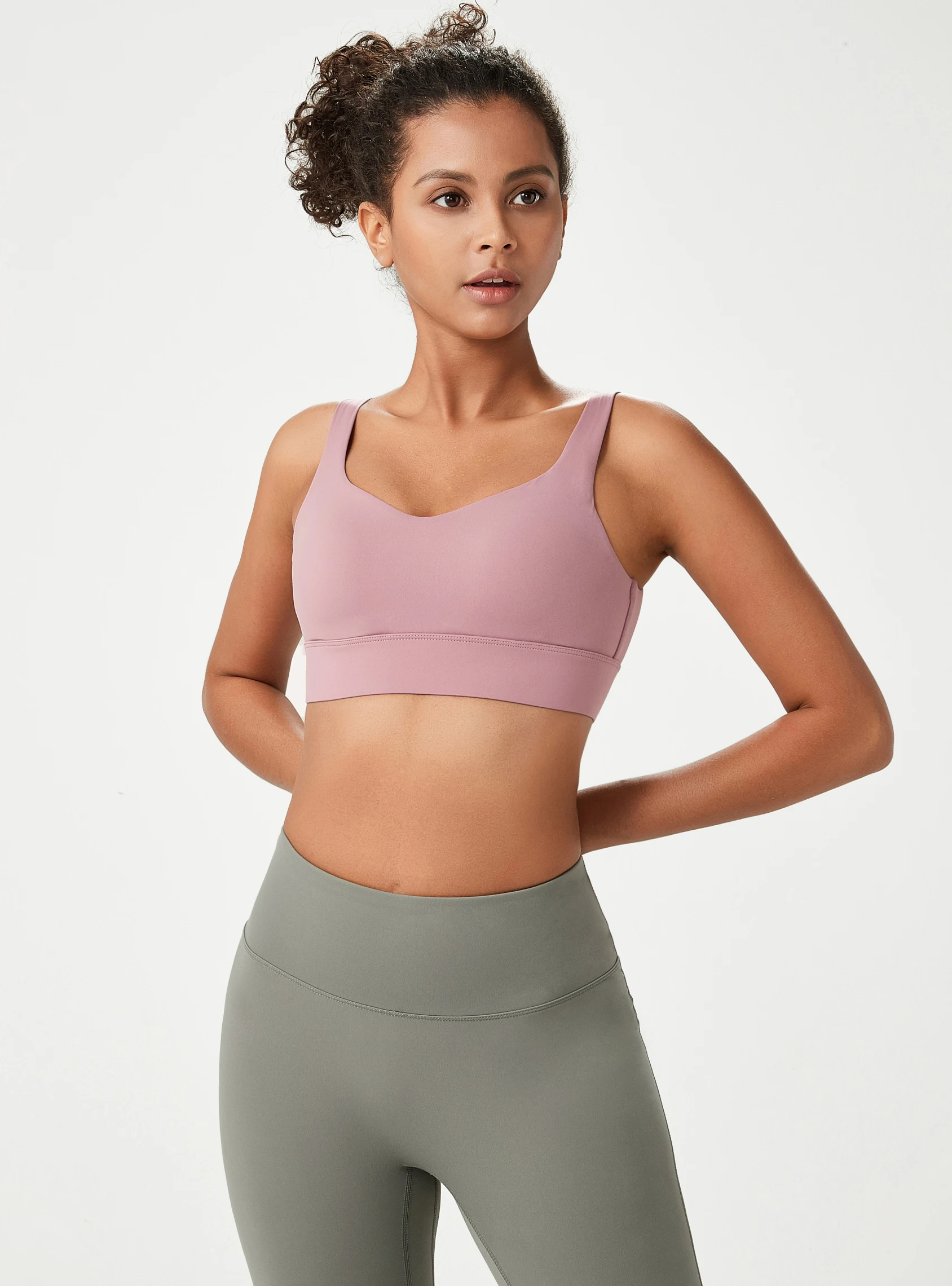 High Quality Polyester Spandex Women's Yoga Workout T-Shirt Compression Fitness Clothing Yoga workout t-shirt