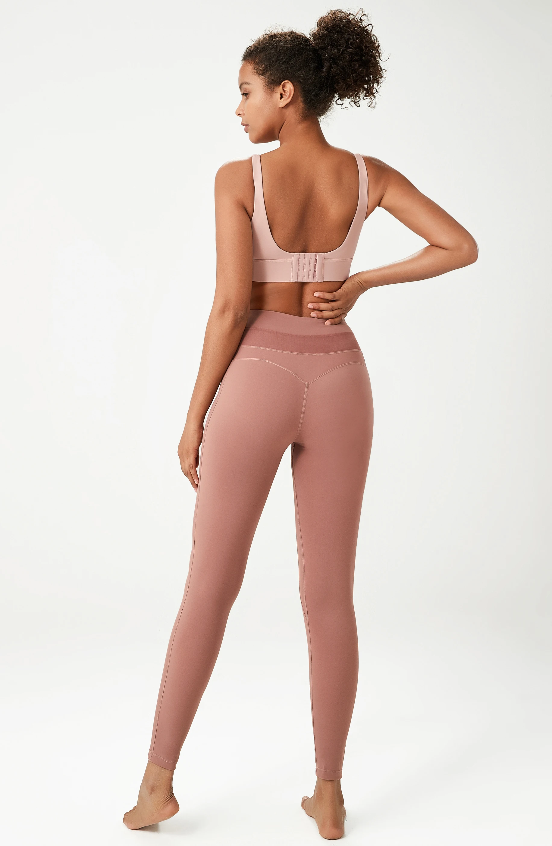 High Quality Polyester Spandex Women's Yoga Workout T-Shirt Compression Fitness Clothing Yoga workout t-shirt