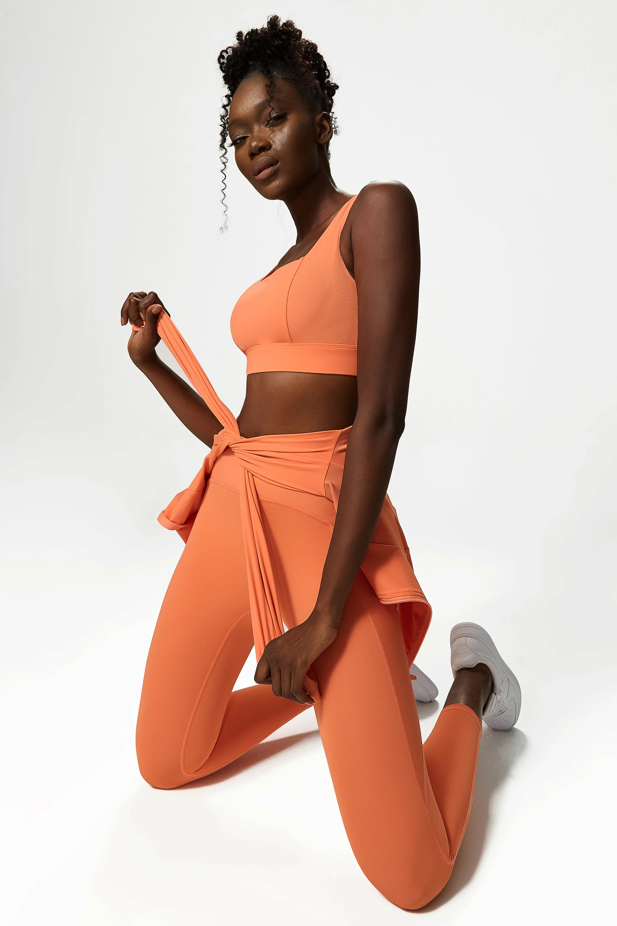 Women's Customizable Logo Long Sleeve Yoga Blazer Zipper Training Jacket Elastic Waist Geometric Fitness Trainer Jacket Gym