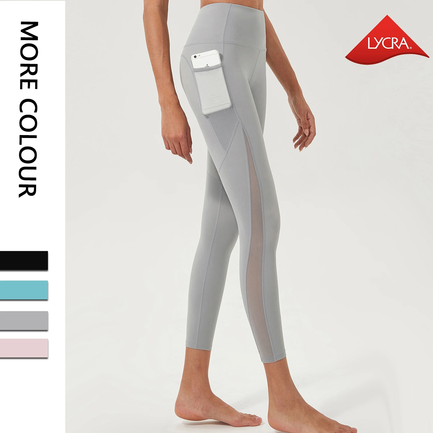 Premium Women's Gym Fitness Active Yoga Sets Breathable Sustainable Quick Dry Shock-Absorbent Prints Elastic Waist Closure