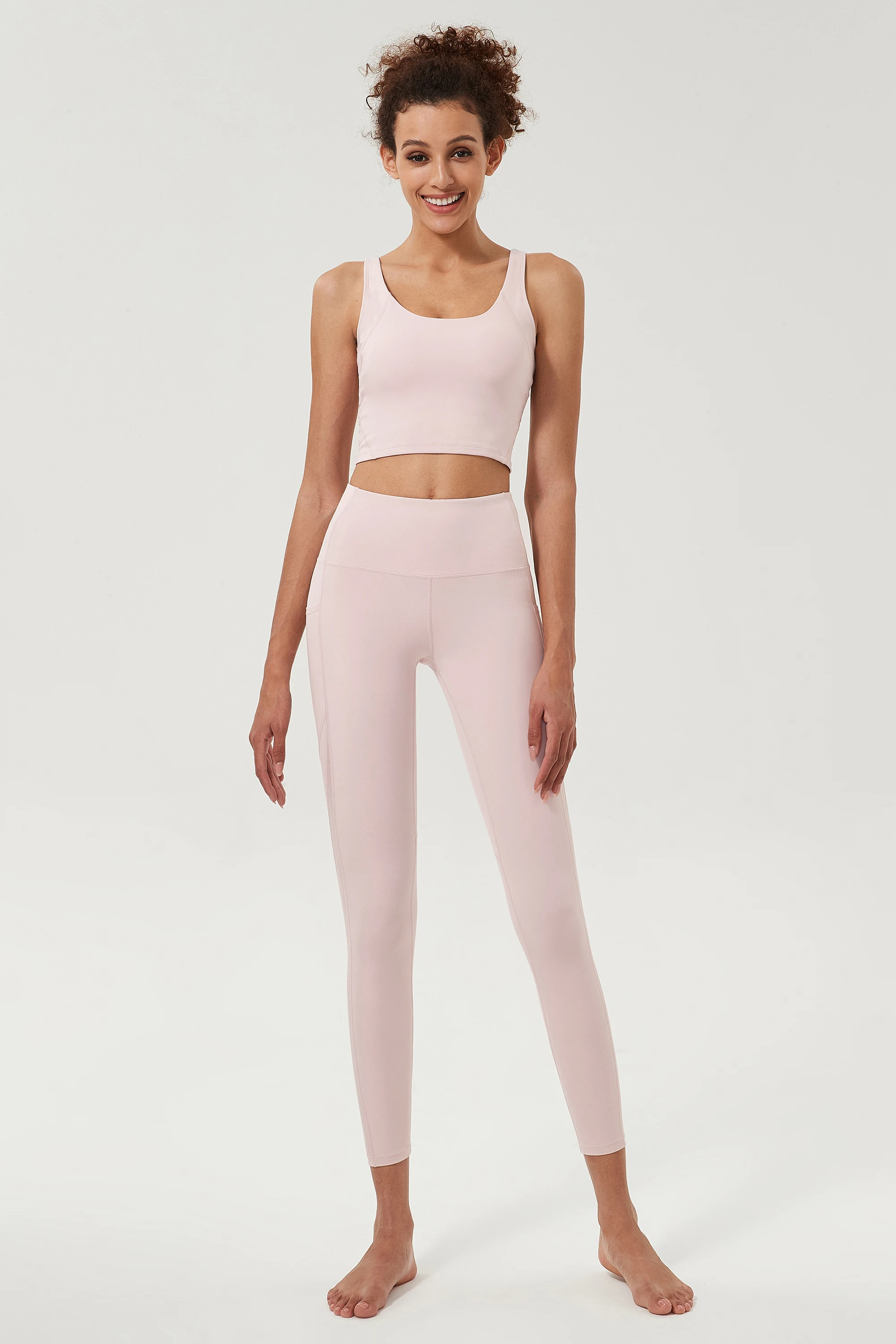 Premium Women's Gym Fitness Active Yoga Sets Breathable Sustainable Quick Dry Shock-Absorbent Prints Elastic Waist Closure